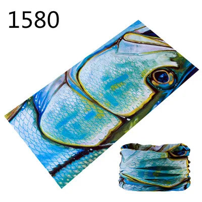 1551-1600 Flower Animal Print Turban Seamless Bandanas Headwear Scarf Magic Headband Face Mask Wrap Bike Headscarf Frauen Schal