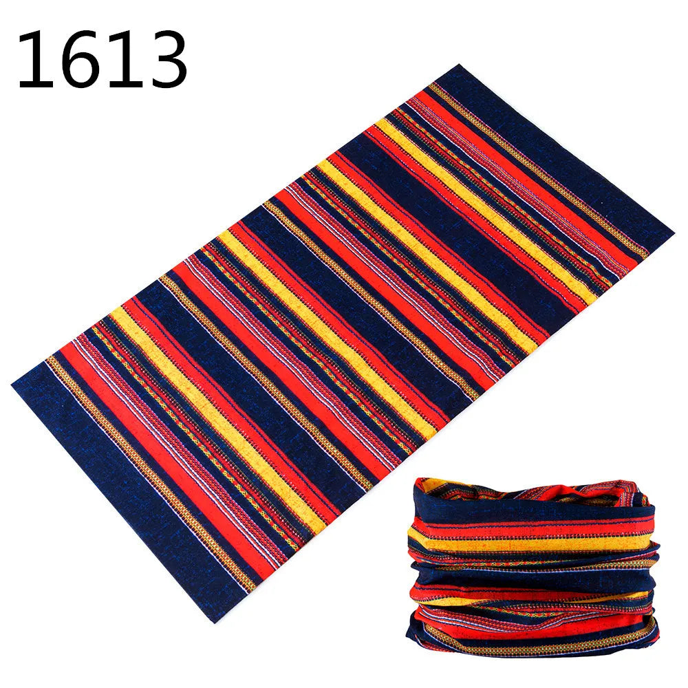 1551-1600 Flower Animal Print Turban Seamless Bandanas Headwear Scarf Magic Headband Face Mask Wrap Bike Headscarf Frauen Schal