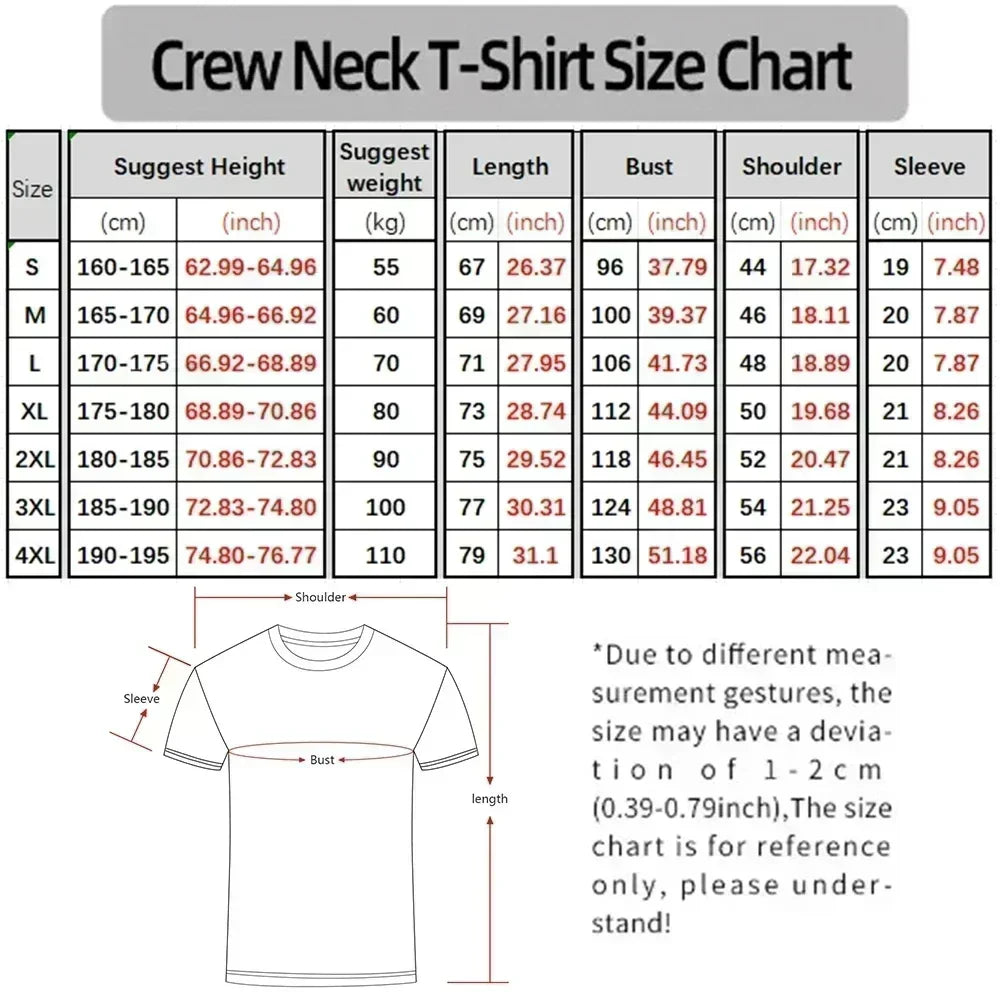 RAVE letter Men's T Shirt Fitness Sports Cotton Tee Casual Oversized O-Neck Summer Spring Loose Top Streetwear Trendy O-Neck Top