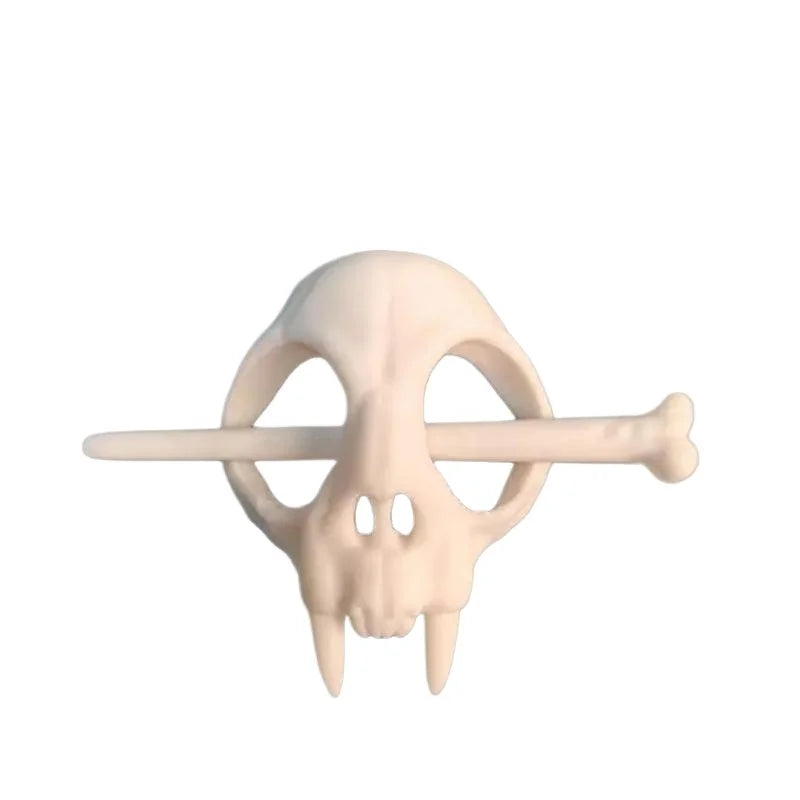 Hot Sale Ghost Skull Hair Sticks Gothic Skeleton Hairpin Women Hairclip Headwear Halloween Accessories