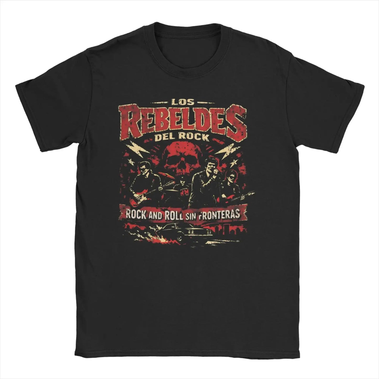 Vintage Rock Tops Robe Compilation- Four Songs By Extremoduro and Robe T-Shirts Print Cotton T Shirt Y2k Graphic Clothing Unisex