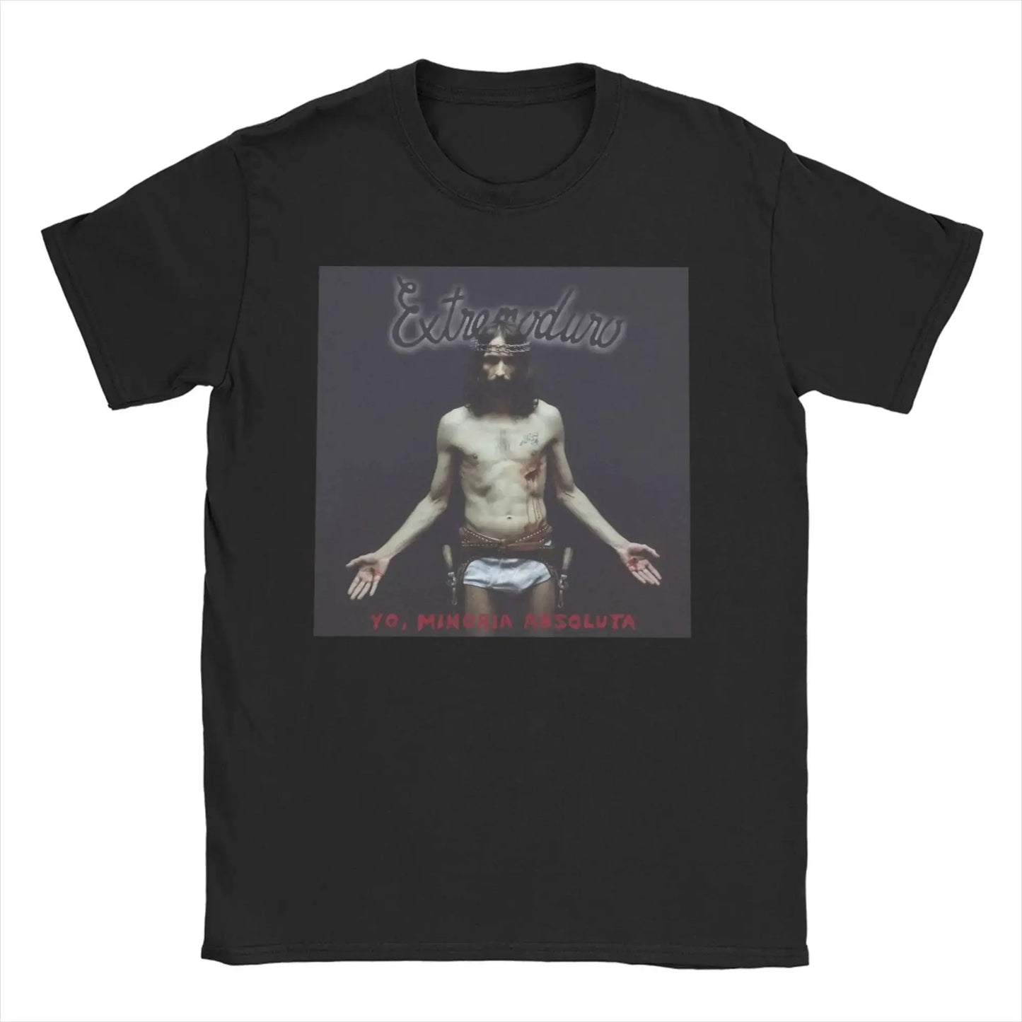 Vintage Rock Tops Robe Compilation- Four Songs By Extremoduro and Robe T-Shirts Print Cotton T Shirt Y2k Graphic Clothing Unisex