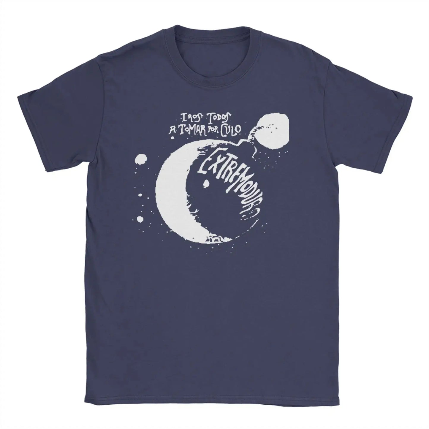 Vintage Rock Tops Robe Compilation- Four Songs By Extremoduro and Robe T-Shirts Print Cotton T Shirt Y2k Graphic Clothing Unisex