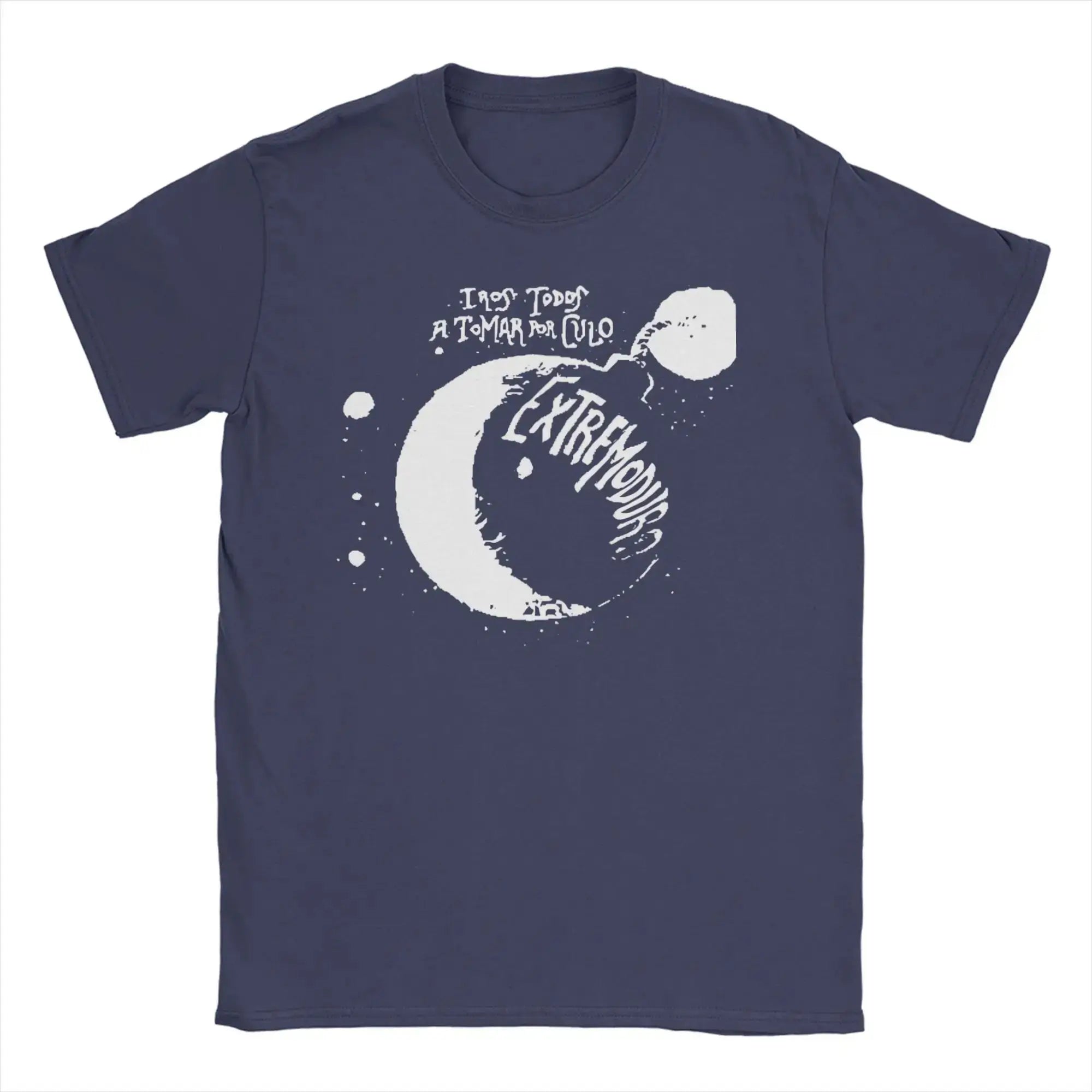 Vintage Rock Tops Robe Compilation- Four Songs By Extremoduro and Robe T-Shirts Print Cotton T Shirt Y2k Graphic Clothing Unisex