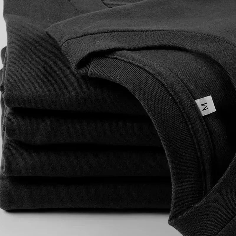RAVE letter Men's T Shirt Fitness Sports Cotton Tee Casual Oversized O-Neck Summer Spring Loose Top Streetwear Trendy O-Neck Top