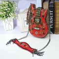 2018 Vintage Guitar-Shaped Handcrafted Shoulder Bag
